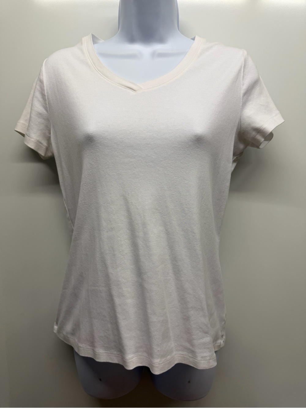 St. John's Bay V-Neck Short Sleeve Tee